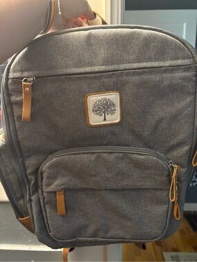 Parker Baby birch bag mini diaper backpack - never used!